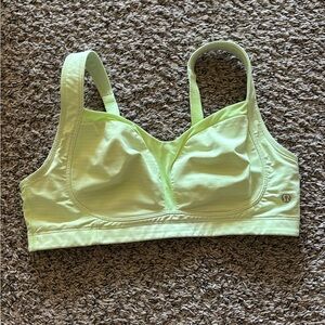 lululemon athletica Green Sports Bra